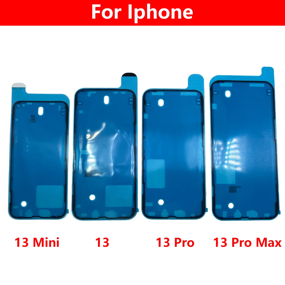 새로운 방수 접착 스티커 LCD 화면 프레임 인감 접착제 테이프 LCD 디스플레이 IPhone 13 12 11 Pro Max X XR XS Max Mini