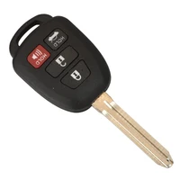 Jingyuqin FCC:HYQ12BDP P/N: กุญแจรถรีโมท89070-42880สำหรับ Toyota Tacoma Combo Tacoma RAV4 kluger Highlander พร้อมชิป H 314MHz 3