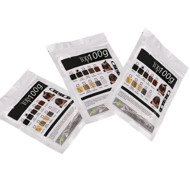 Hair Building Powder Hair Building Fibers 100g Keratin Hair Building Fiber Powder