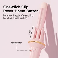 Fer à boucler automatique avec moteur à induction intelligent, anti-emmêlement, sans brûlure, chauffe rapide, outil de coiffure à domicile 3