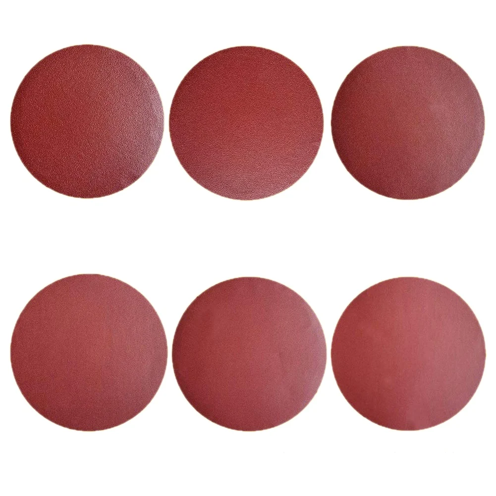 

30 PCS 9 Inch NO-Hole PSA Aluminum Oxide Sanding Disc, Self Stick(5 Each of 60 100 150 180 240 400 Grit)