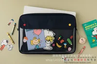 Snoopy Transparent laptop bag female cute pro13/16 liner bag 11 inch handbag storage bag computer bag 1