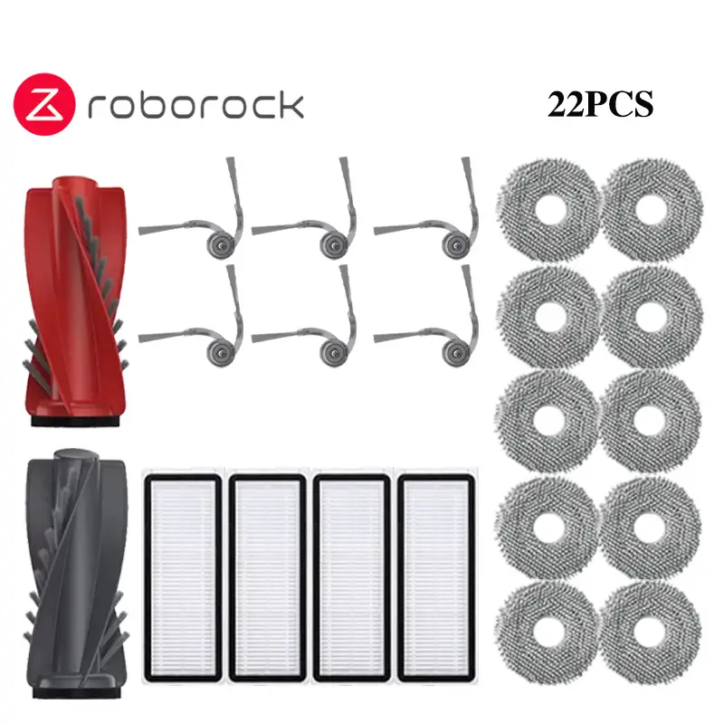 Roborock Qrevo Curv Robot Vacuum Cleaner Accessories Main Roller Side Brush Hepa Filter Mop Cloth Dust Bag Parts Replacement - Image 9