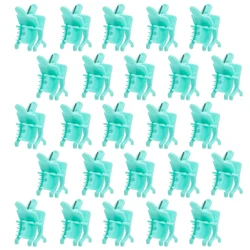 Reusable Hair Perm Clips & Styling Clamps Set - 25Pcs for Men’s Curl Styling and Short Hair Perming (M)