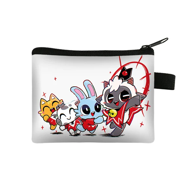 Hot *11cm Cartoon Cult Of The Lamb Simple Coin Purse Student Canvas  Cute Cartoon Video Game Key Bag Mini Clutch Small Purse - Animation  Derivatives/peripheral Products - AliExpress