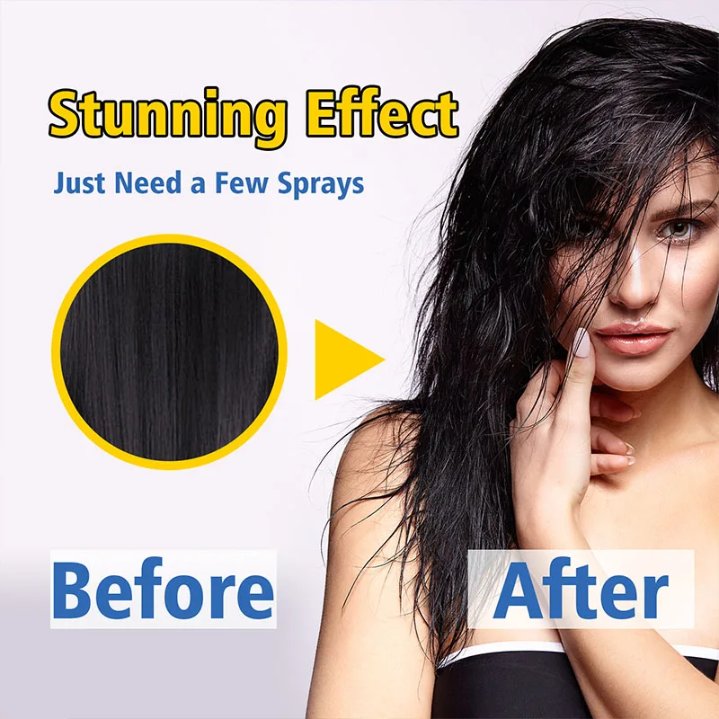 GOIPLE 200ML Natural Beach Sea Salt Spray for Hair Man Curls Waves Styling Product Add Volume Texture Thickness Easy Mist Spray