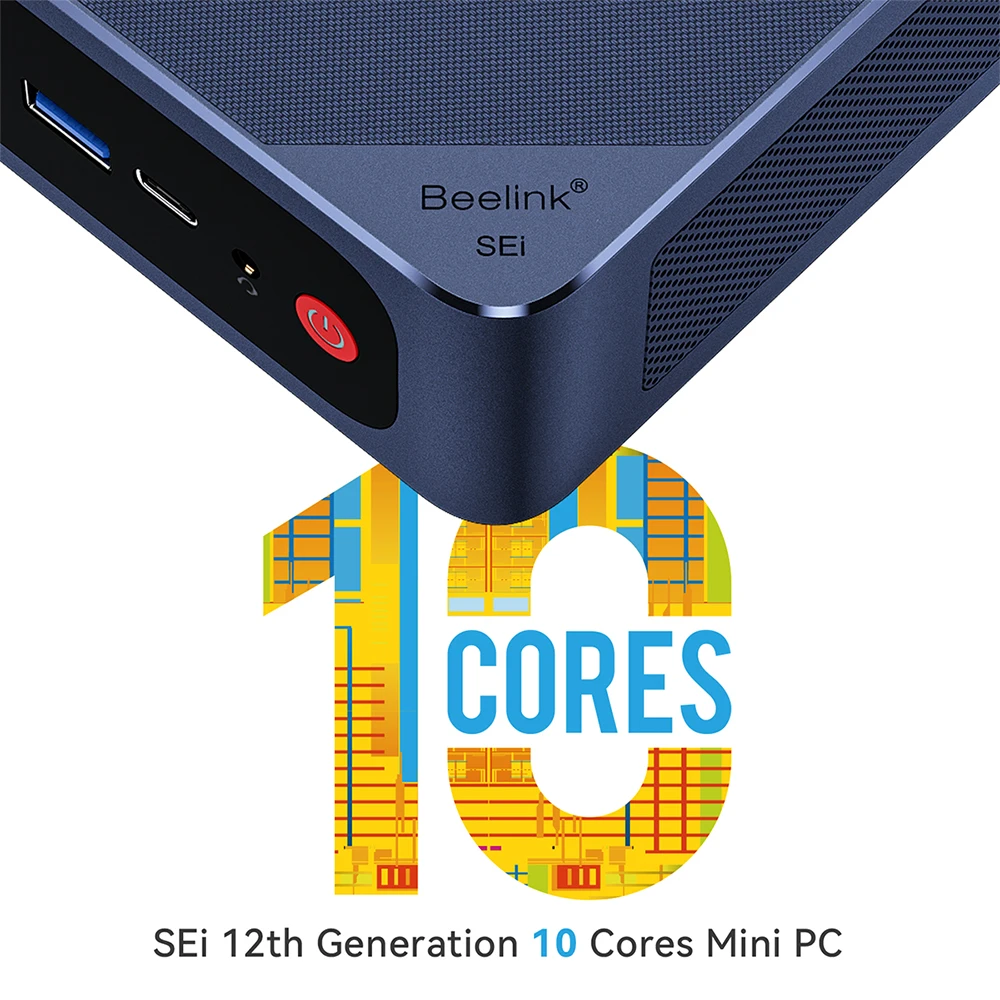 Beelink SEi 12 ミニPC 黒 Beelink SEi 12 ミニPC 黒 【公式通販】