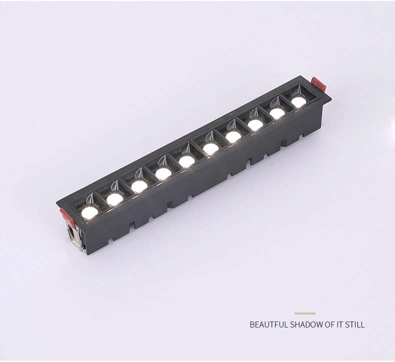 Description Picture 5 of itemAngle 24° Dimmable Ceiling Light LED Spot Recessed Ceiling Led spot Long Down Light 10W 20W 30W Led Spotlights Home Lamp