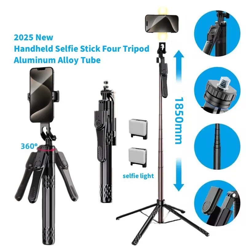 Bastone selfie portatile estensibile, telecomando Bluetooth, treppiede integrato, treppiede autoscatto integrato, supporto per telefono cellulare, telecomando per selfie – acquista a prezzi convenienti sul marketplace