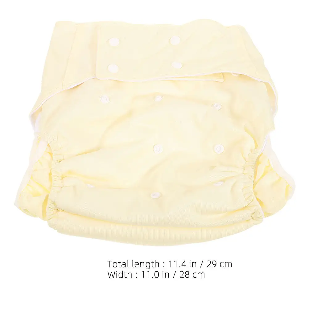 2Pcs Adult Cloth Diapers Reusable Leakproof Incontinence Pants Washable Underwear for Elderly Overnight Protection Comfortable - 5