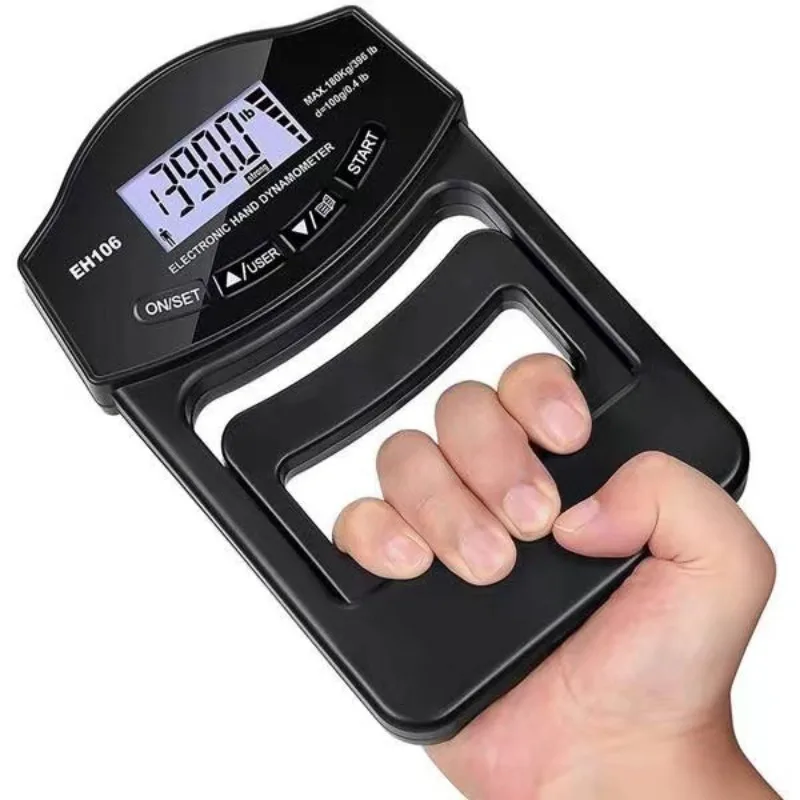 디지털 핸드 동력계 그립 강도 트레이너 전자 테스터, 계량기 게이지 측정기, USB LCD 화면, 스포츠 가정 학교