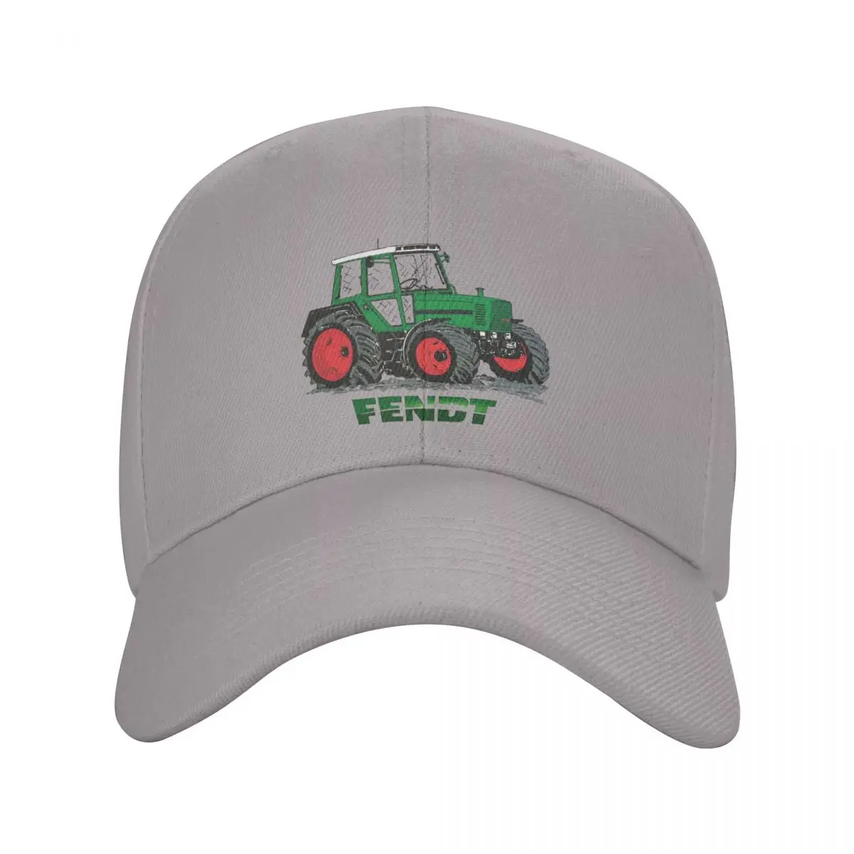thumbnail image 1 of Gorras de béisbol con visera Fendt, color verde puro, para papá, para mujer, 1 of 7