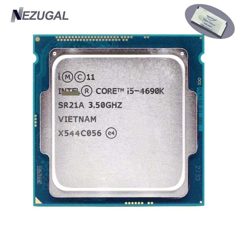 I5-4690K I5 4690 K I5 4690 K 3.5 Ghz Quad-Core Quad-Thread 88W 6M Processore Cpu Lga 1150