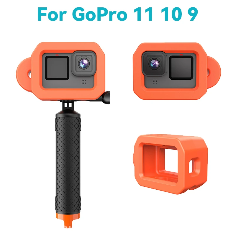Per Gopro 11 10 9 Accessori Impermeabile Diving Floaty Case Frame Surf Foam Float Per Go Pro Hero Accessori