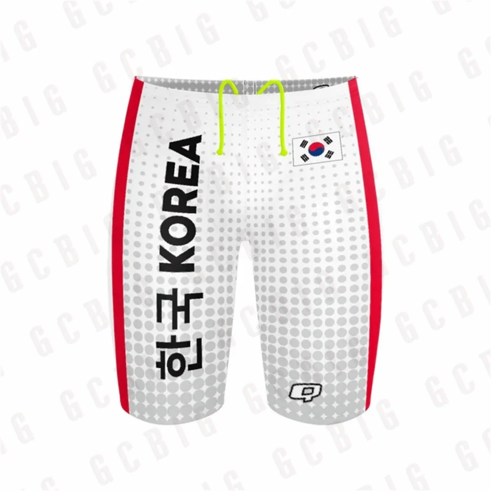 Swim trunks swim shorts Korea Boy Jammers Sports Surf Shorts Mens Summer Trunks Swimwear Training Swim Shorts Trunks Swimsuits Beach Swimming Pants