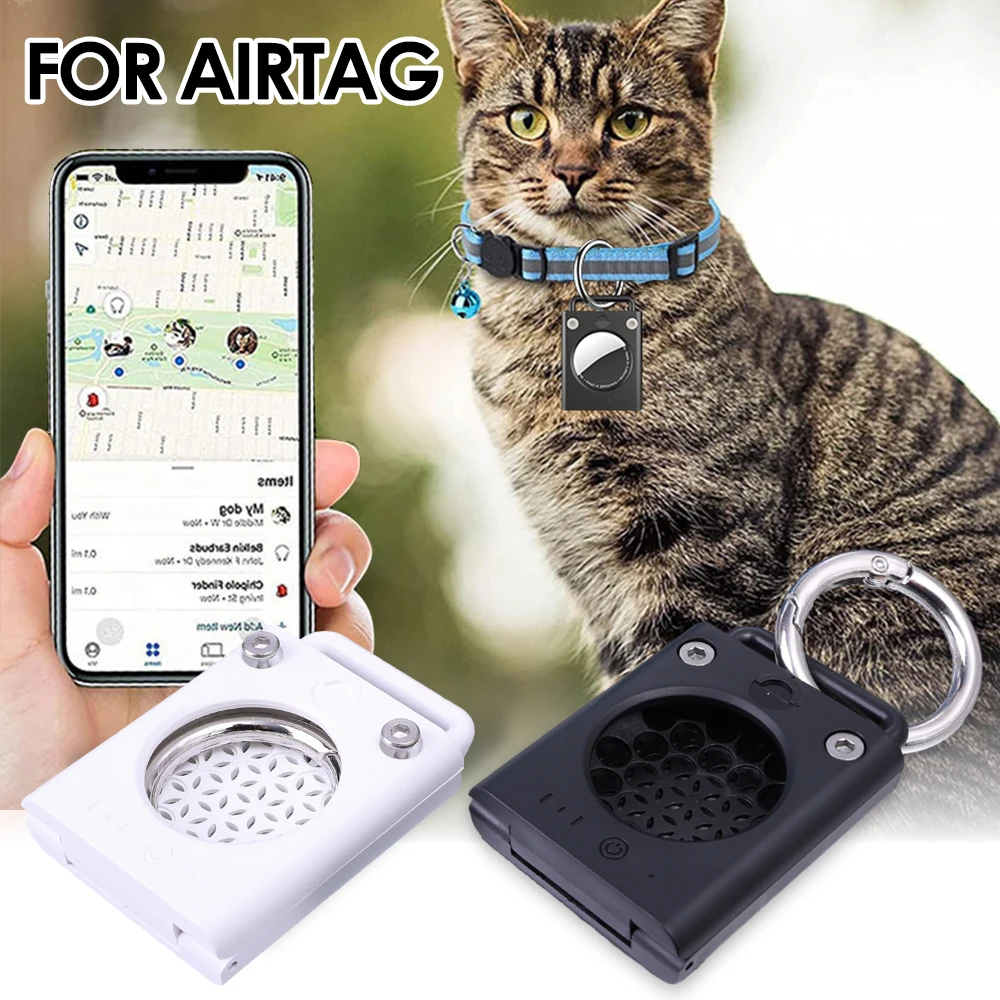 

Роскошный жесткий защитный чехол для ПК, аксессуары для этикеток Apple Air, противоударный защитный чехол с защитой от потери, чехол для отслеживания домашних животных