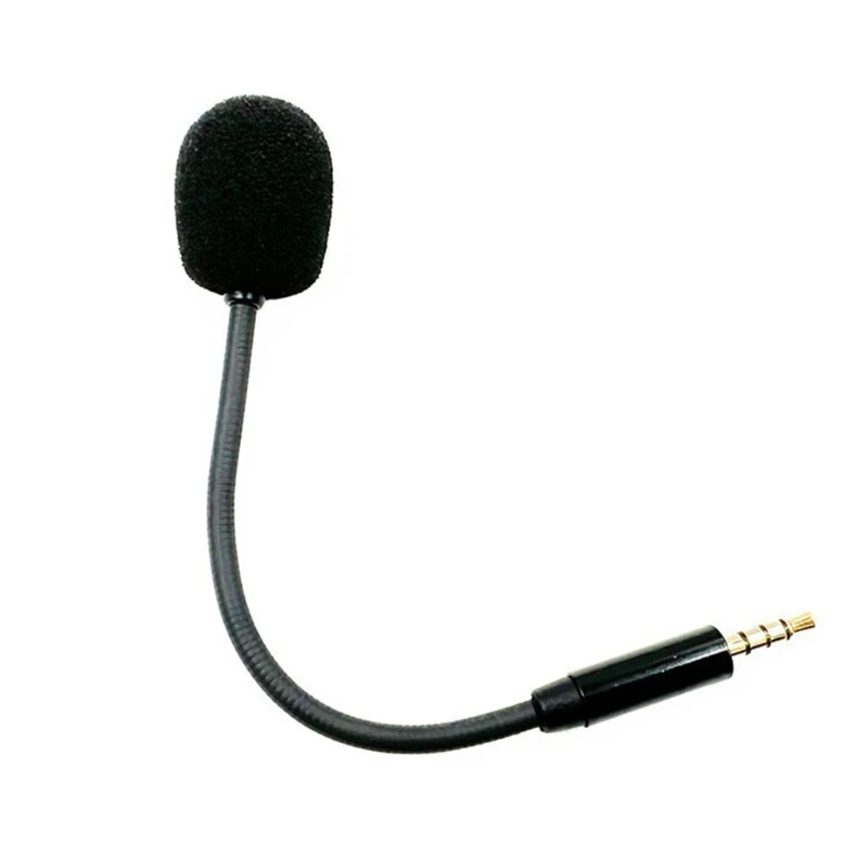 

3.5mm Gold Plate Microphone Straight Plug Microphone for Game Headset Omnidirectional Microphone Earphone Accessory Dropship