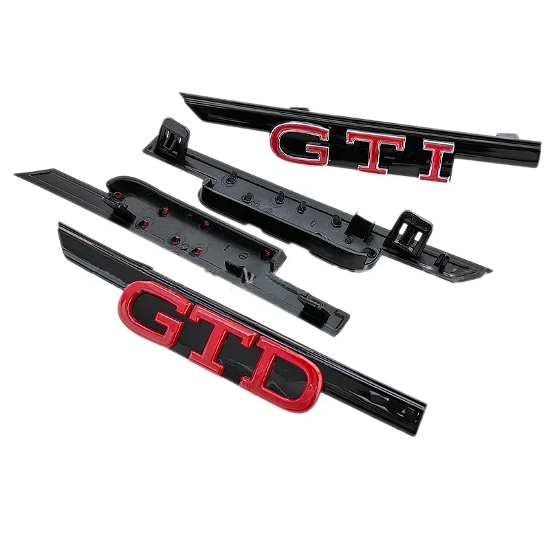 폭스바겐 2026 핫 3D ABS 자동차 전면 그릴 엠블럼 배지 (폭스바겐 골프 8 MK8 R라인 GTI GTD GTE 로고 폴로용)