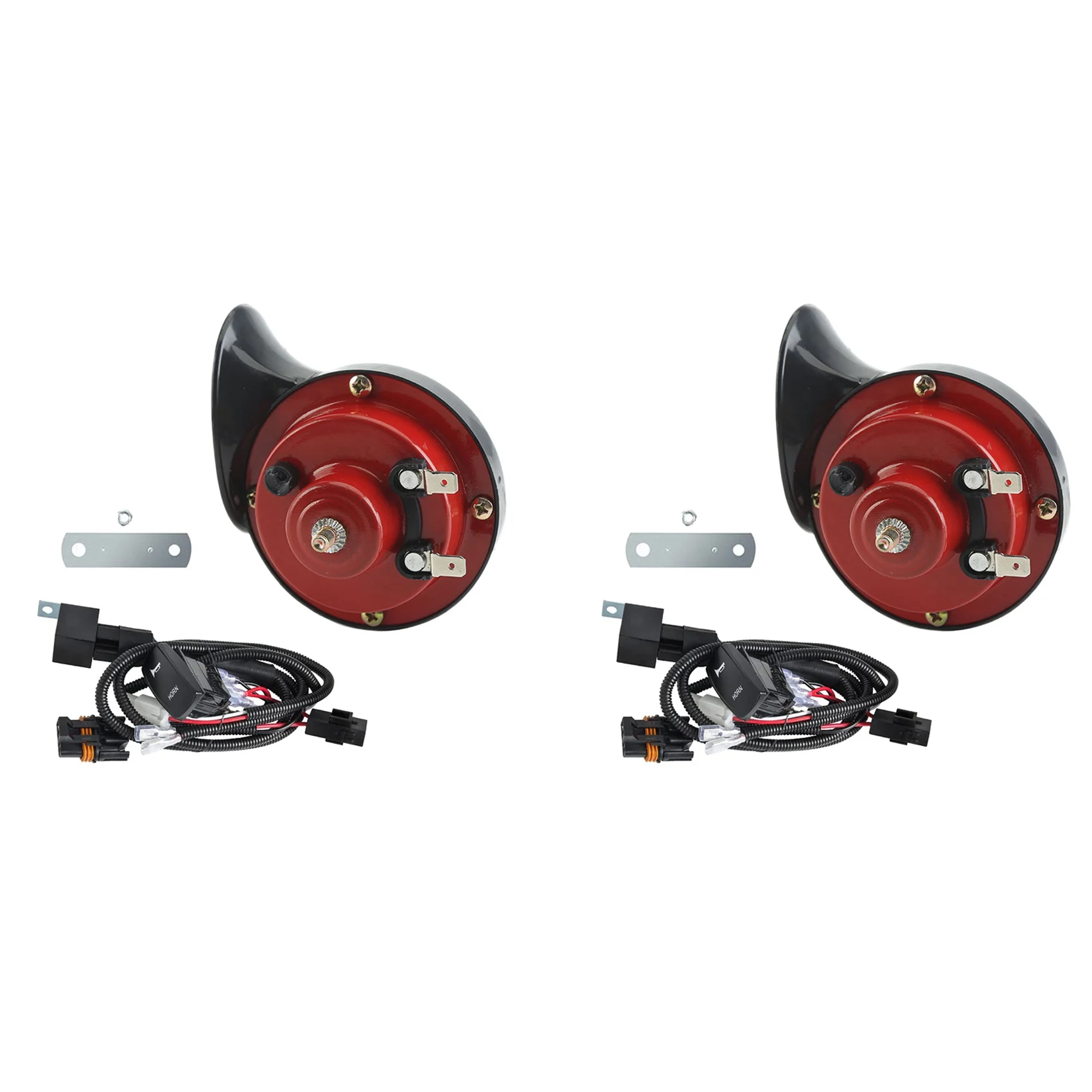 

2X UTV/ATV Horn Kit with Toggle Switch for Pioneer, RZR, Can-Am Maverick X3, Kawasaki, Arctic Cat, Universal 12V