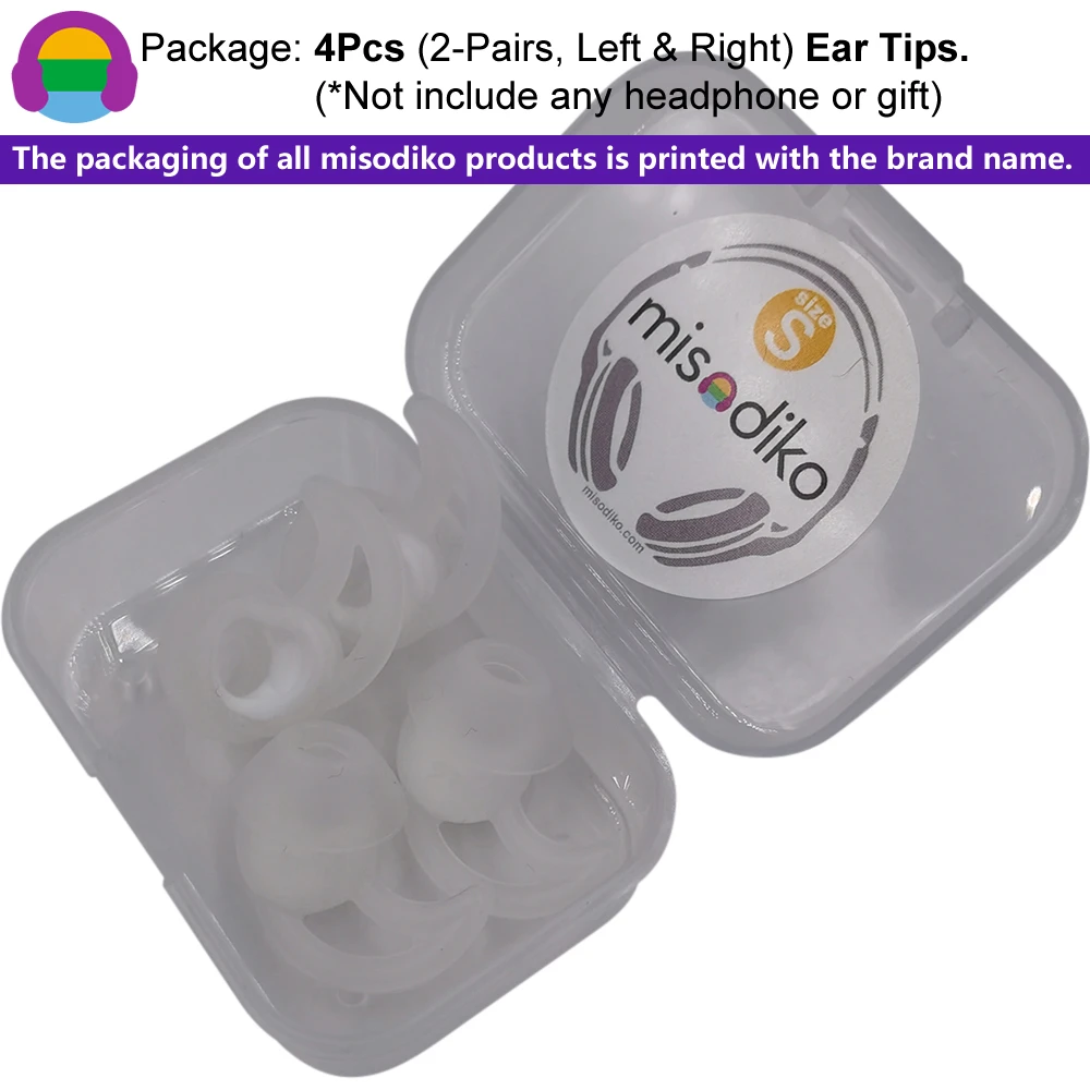 misodiko Silicone Earbuds Tips 