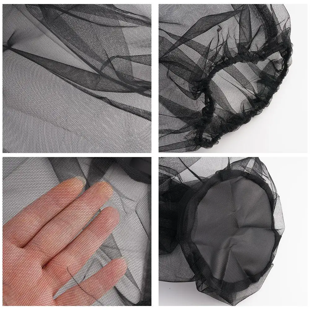 Anti Mosquito Insect Hat Bug Mesh for Outdoor Fishing Cap Head Net Face Protector Camping Travel Hiking Hats Garden Supplies