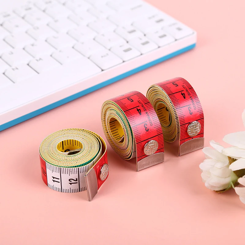 1PCDoublesidedColorBodyMeasuringTapeRulerSewingTailorTape
