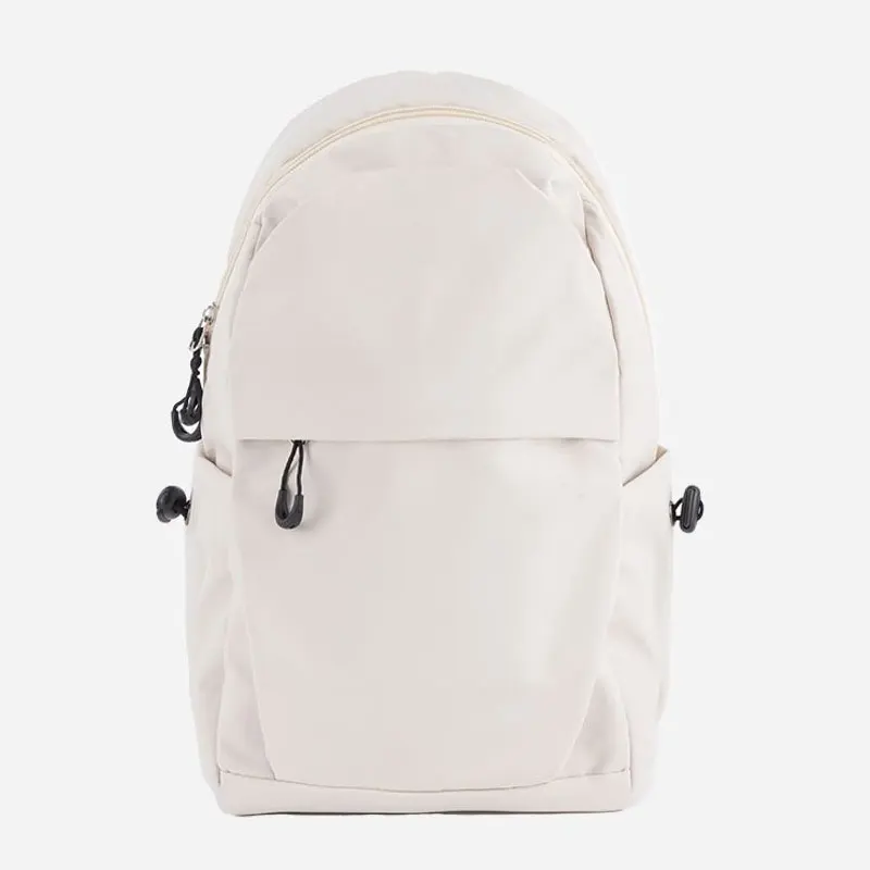 

Korean Style Nylon Commuter Travel Backpack Preppy Style Solid Color College School Women Backpack Outdoor Camping Bag
