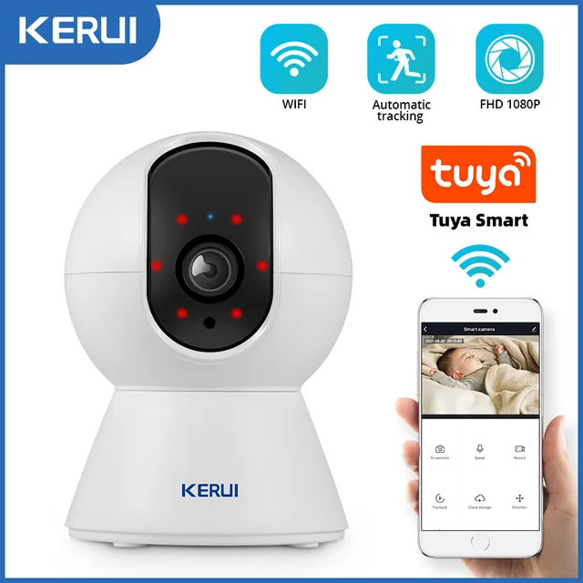 KERUI 1080P 3MP 5MP Tuya Smart Mini WiFi IP Camera: The Ultimate Home Surveillance Solution