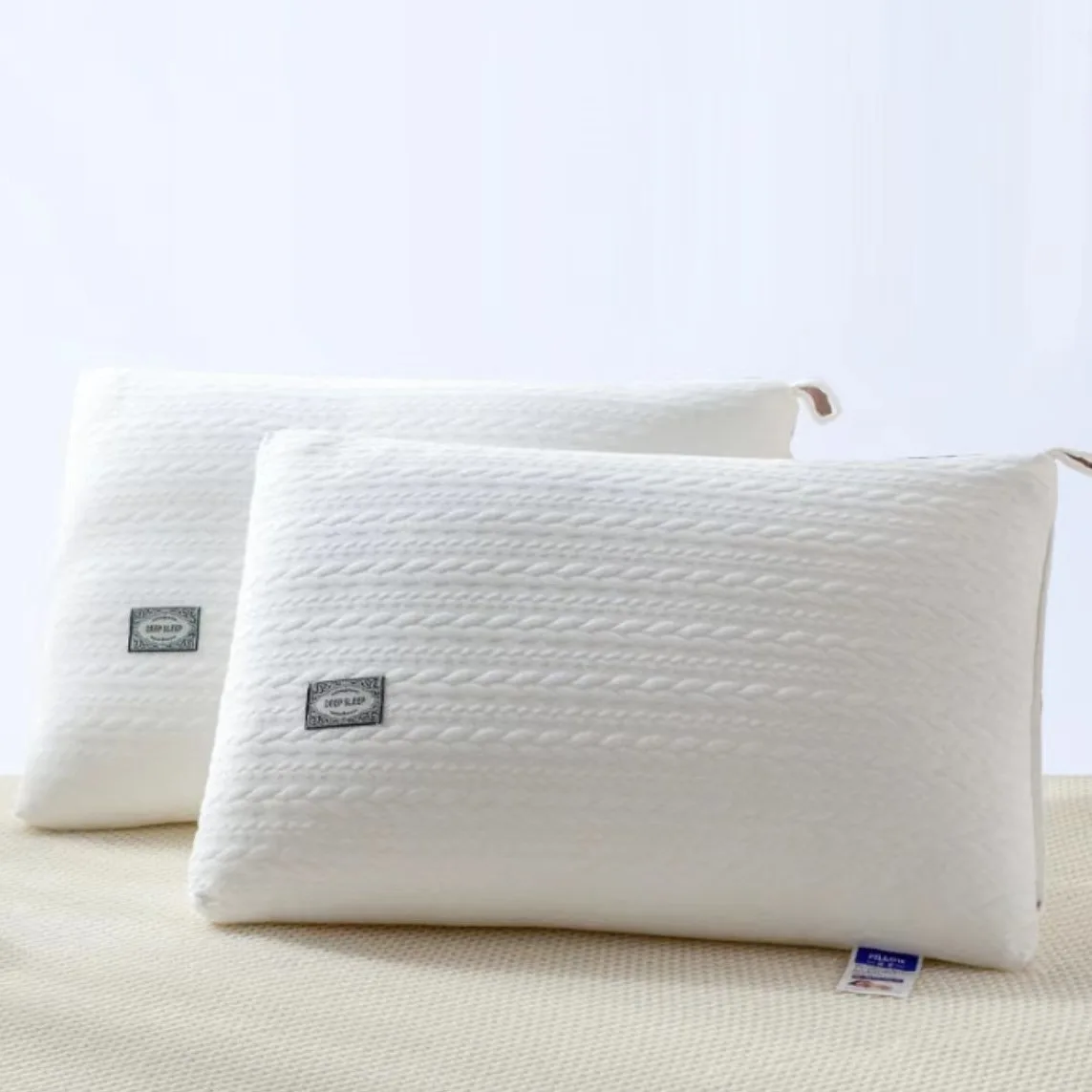 

Non Deformable Pillow Core with High Protection for Cervical Spine Sleeping in A Pair of Single and Double Family Pillows