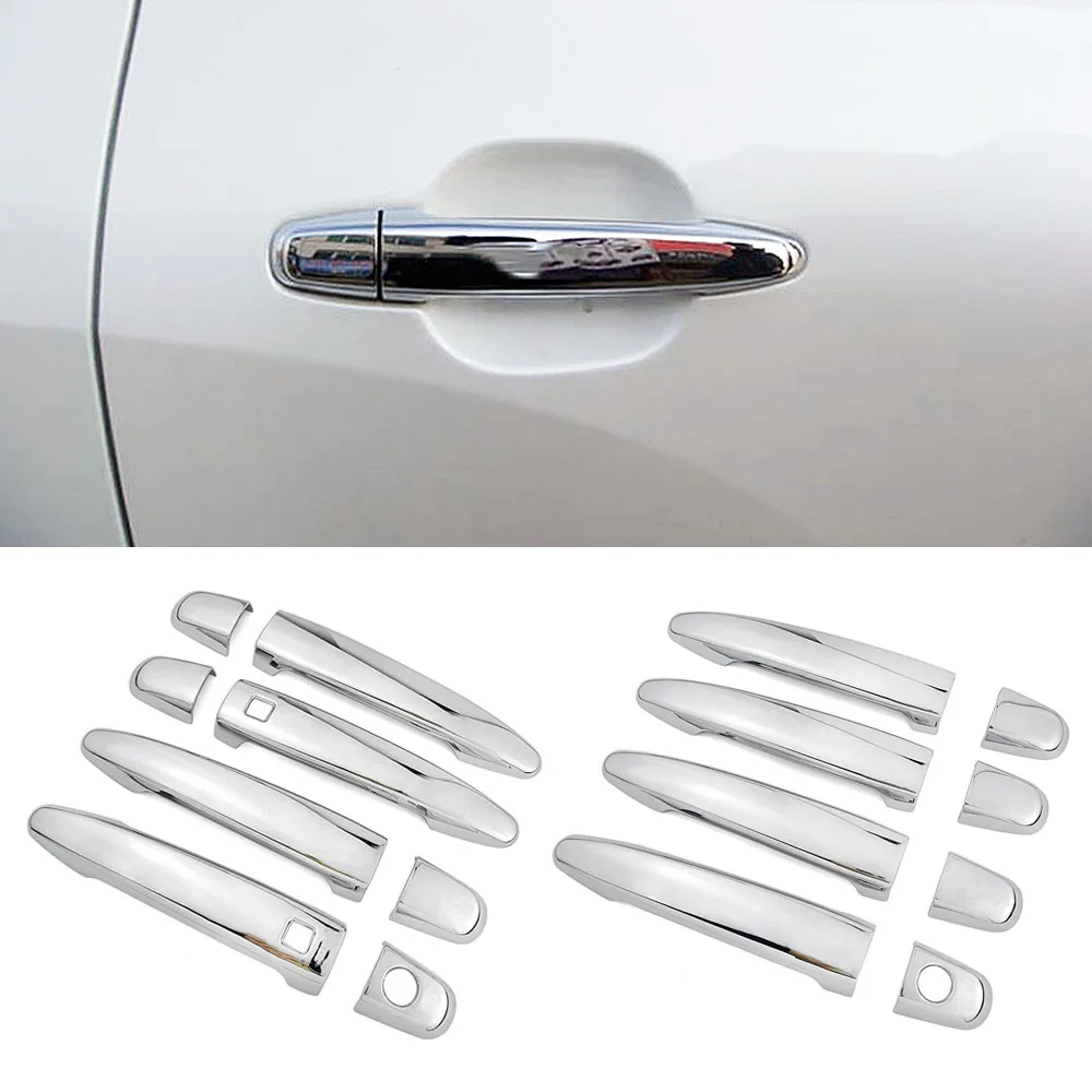 

Для Toyota 4runner 2003-2009 ABS автомобильный Стайлинг хромированная крышка боковой дверной ручки отделка и крышка чаши двери 2004 2005 2006 2007 2008