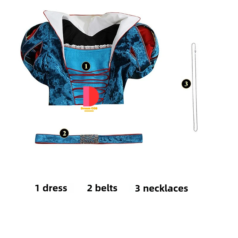 Movie Snow Whiite Princess Hot Sale Cosplay Costume Fancy Dress Carnival Party Halloween Role Play Children Birthday Clothes
