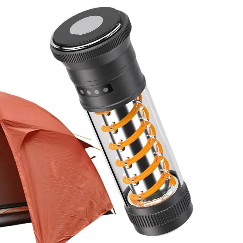 

LED Torch 2 In 1 Rechargeable Bright Camping Light Flashlight Rotation Adjustment Super Bright Waterproof Battery Powered