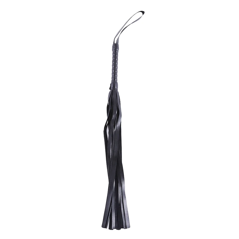 Equestrian Whip Pu Leather Pimp Whip Racing Riding Crop Party Flogger Hand Cuffs Queen Horse Riding Whip