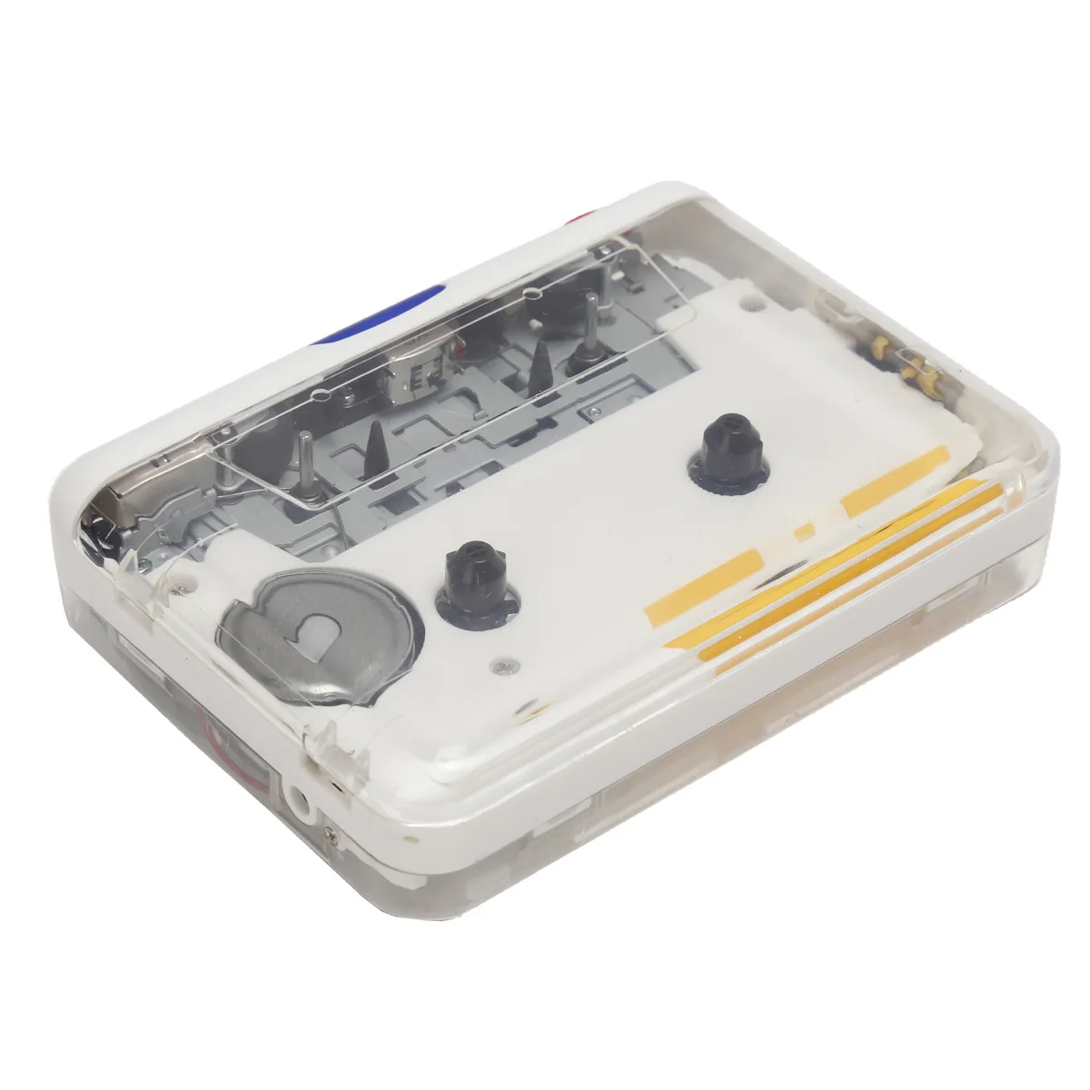 Cassette Player Portable Walkman Tape Player Captures MP3 Audio Music via PC Cassette to MP3 Converter Tape