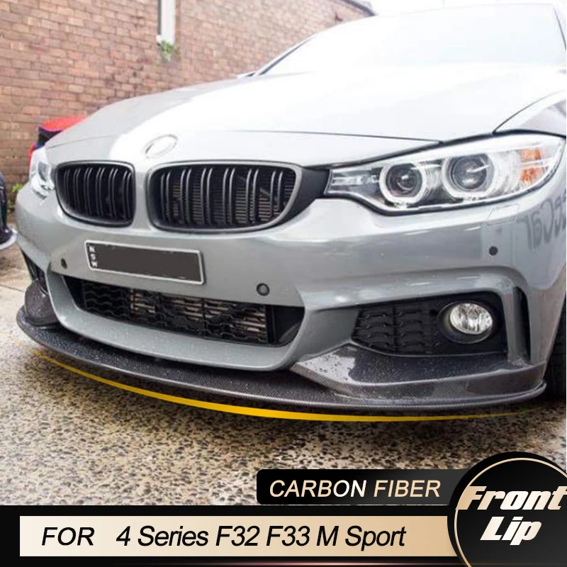 

Автомобильный передний бампер, спойлер для BMW 4 серии F32 F33 M Sport Convertible 2014-2019, передняя защита для подбородка