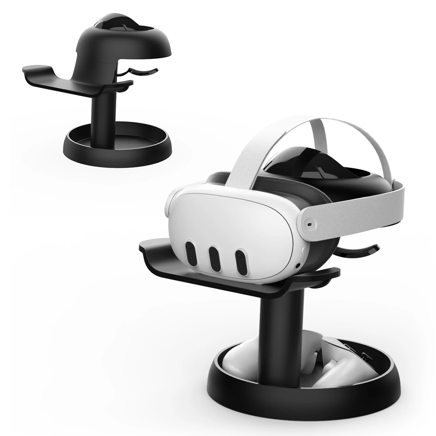 

Display Stand For Meta Quest 3 Headset Desktop Holder Station For Oculus Quest 2/Quest 3/PS VR2/Pico 4/Rift S VR Accessories