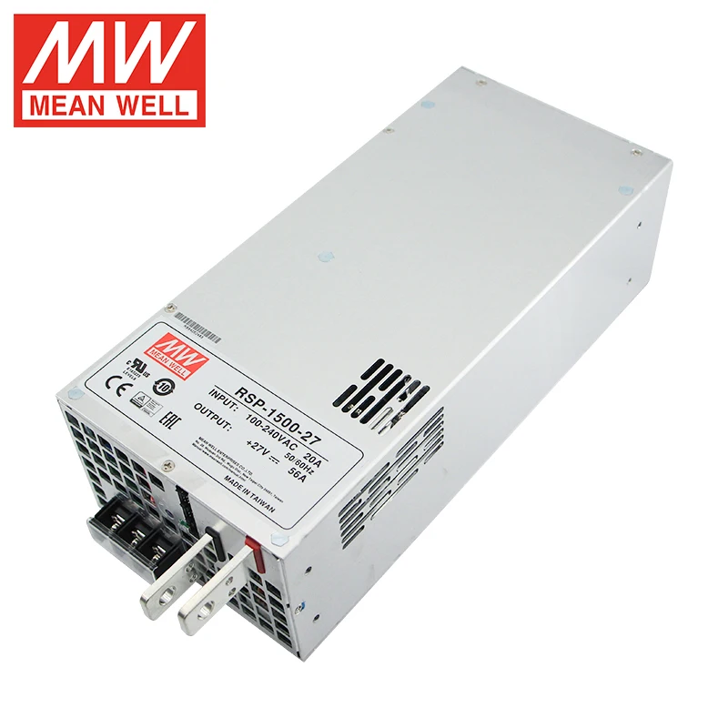 MEAN WELL RSP-1500-12 1500W 5V 12V 15V 24V 27V 48V 1.5KW 단일 출력 밀폐형 AC/DC 전원 공급 장치