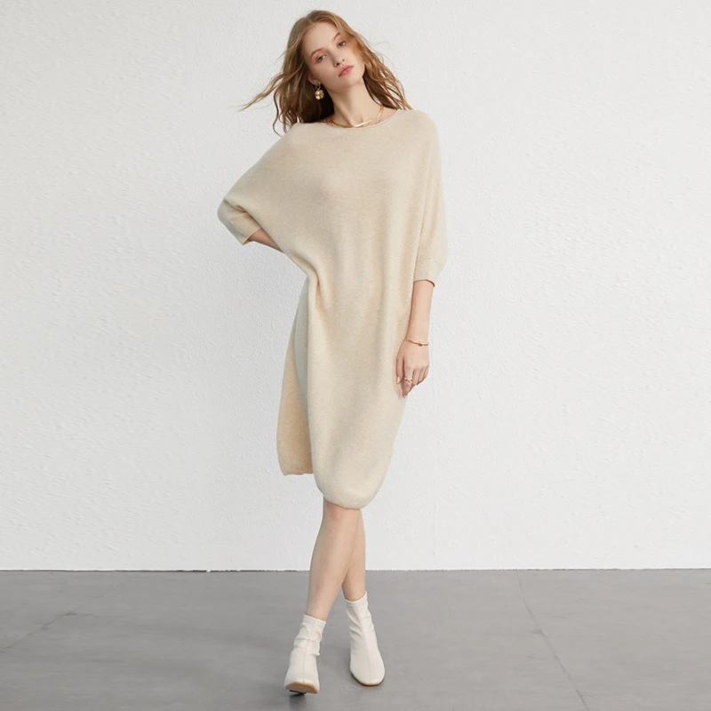 

KOIJINSKY Spring and Autumn Women's cashmere dress cashmere sweater sweater