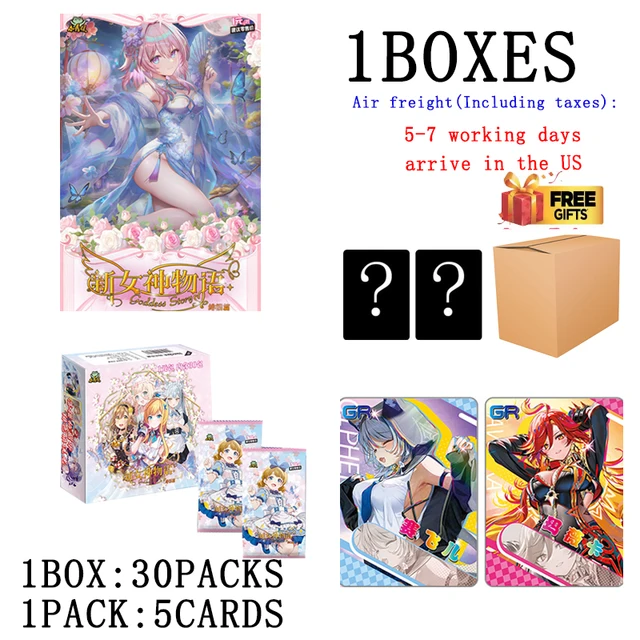 Goddess Story Collection Cards PR Booster Box Pack Full Set Bikini
