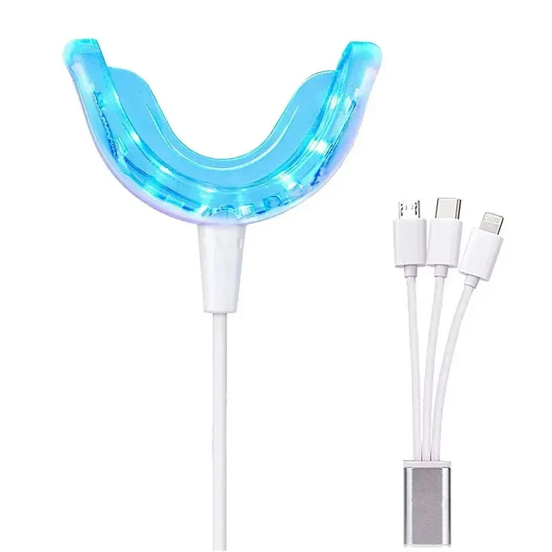 Portable Rechargeable Blue Light Teeth Whitening Lamp