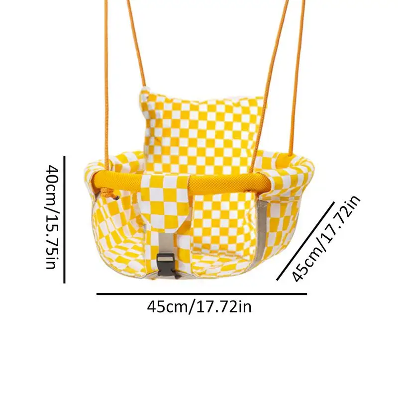 Kids Outdoor Swing Safe Children Swing Toddler Indoor Outdoor Swing Set Backyard Swingset Playground Accessories For Kids 6