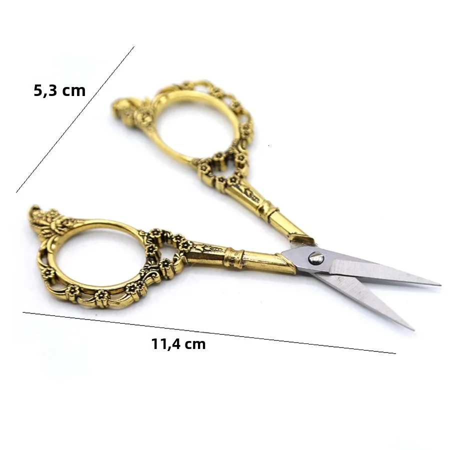 Ciseaux À Coudre De Style Européen, Ciseaux En Acier Inoxydable
