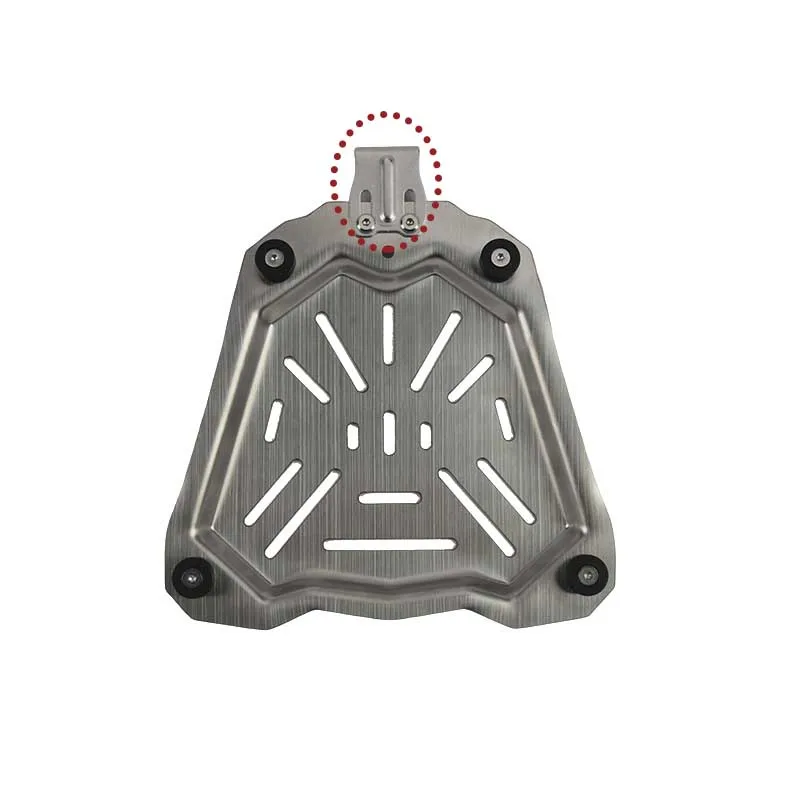 Raindrops 1 Set Motorbike Rear Box Mounting Plate Motorcycle Rear Box Holder Base Top Case Mount Motorcycle Tail Trunk Luggage Rack Mount - View #4
