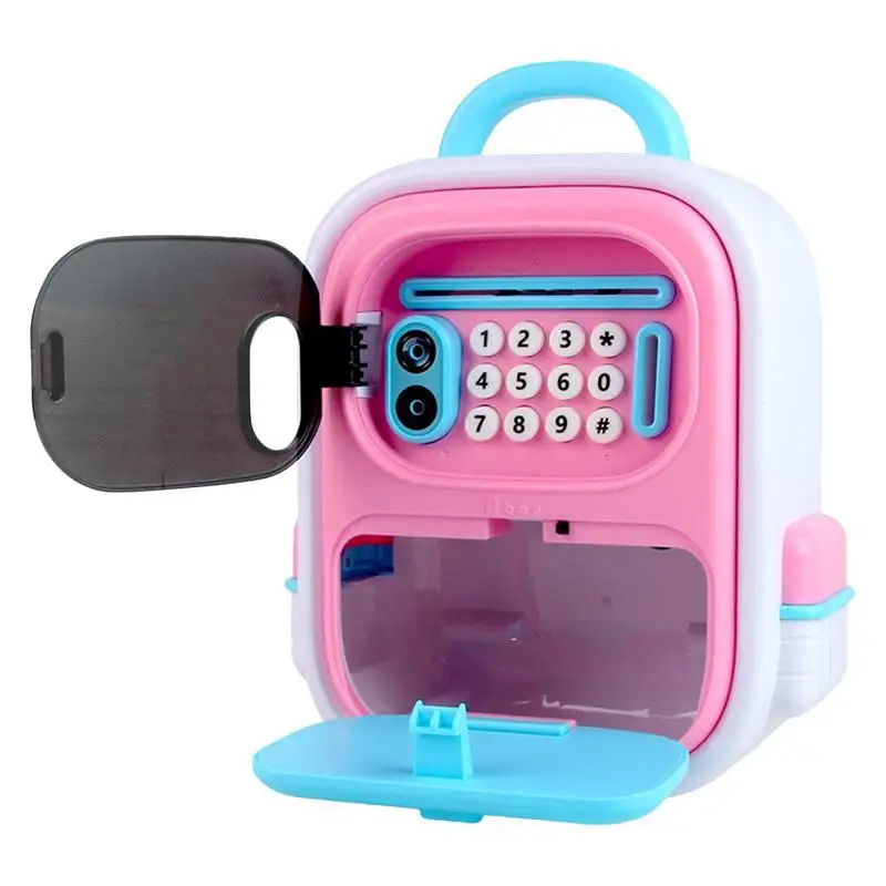 Face Recognition Intelligence Cash Box Piggy Bank Money Atm Machine For Children Cash Saving Safe Deposit Toy Kids Gift