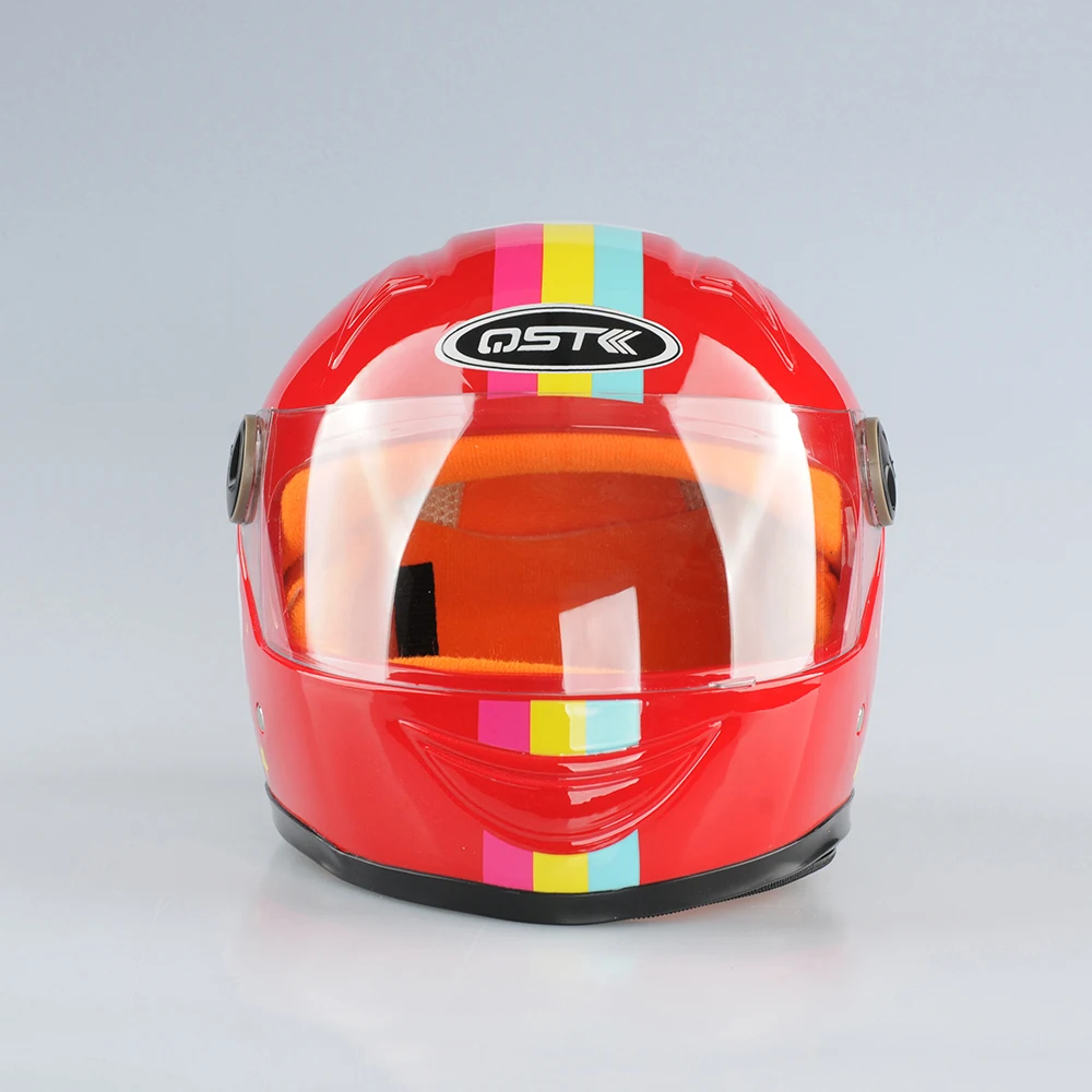 Casque Motocross Enfant - Protection Tête Pour Vélo, Scooter, Skate, Sports Extérieur, Taille 50-53 Cm
