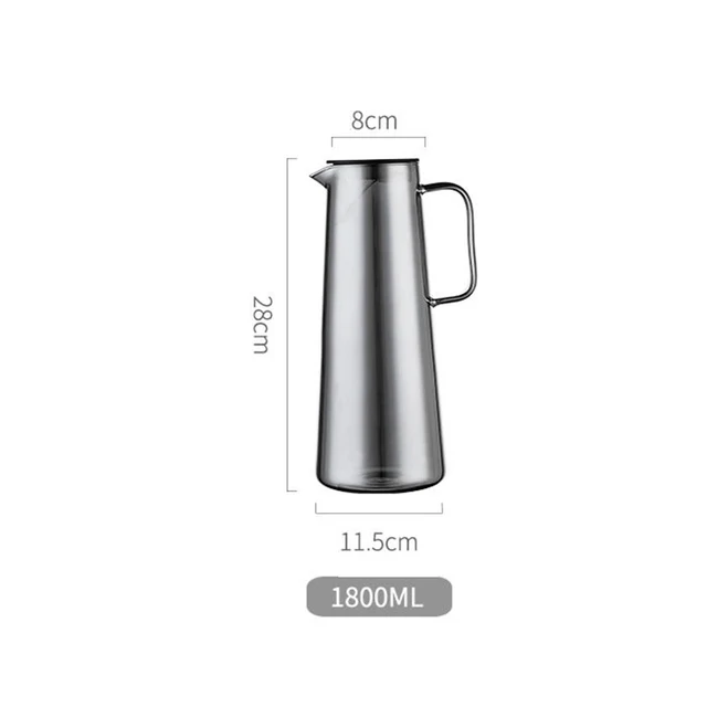 1800ml gray pot