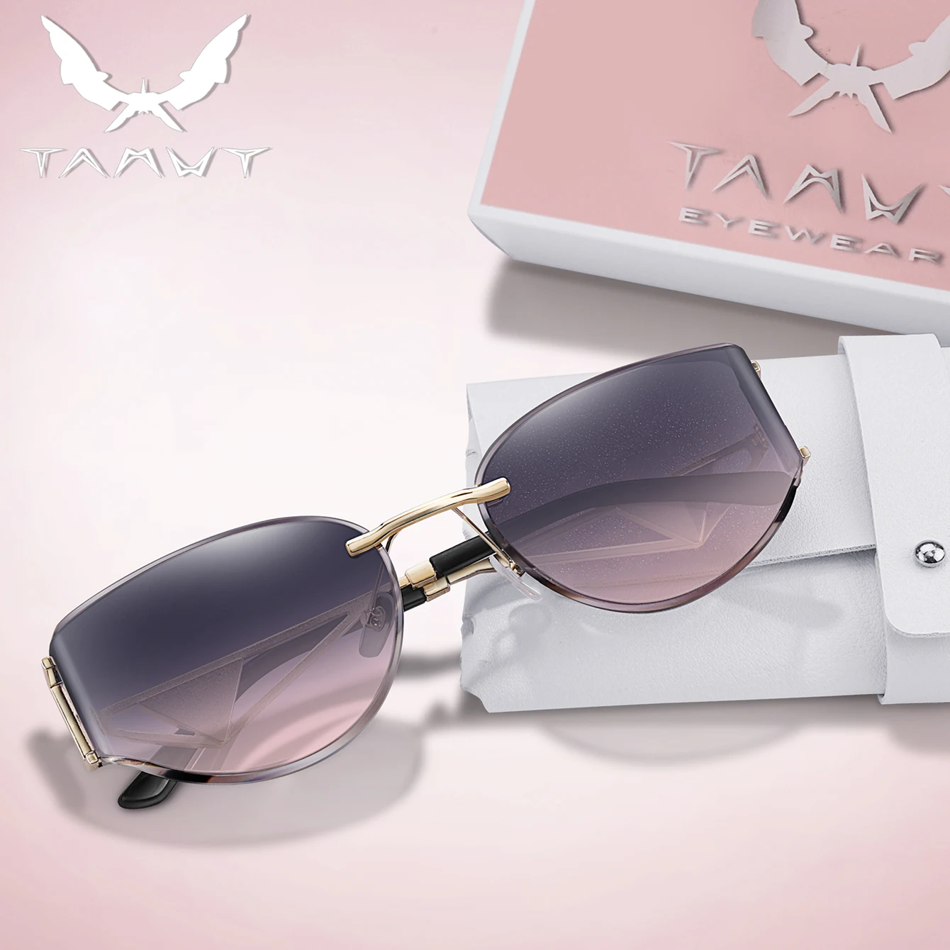Trendy Metal Sunglasses UV protection for Men and Women Outdoor Cycling Hiking