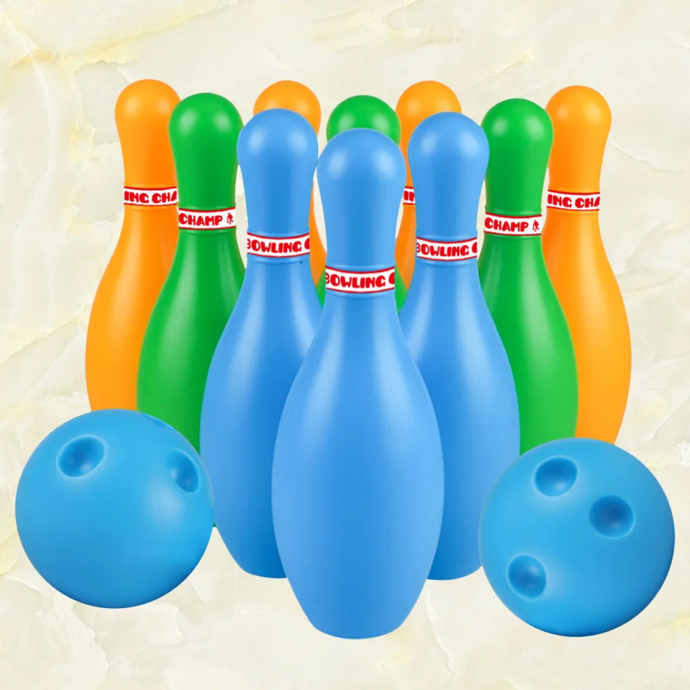 Bowling Ball Toy for Children Toddler Casual Plastic Game Toddlers Baby Kid Toys