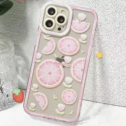 Cherry Summer Fruits Crystal TPU Phone Case Cover for Reno 5F(Reno 5Lite) (S12722)