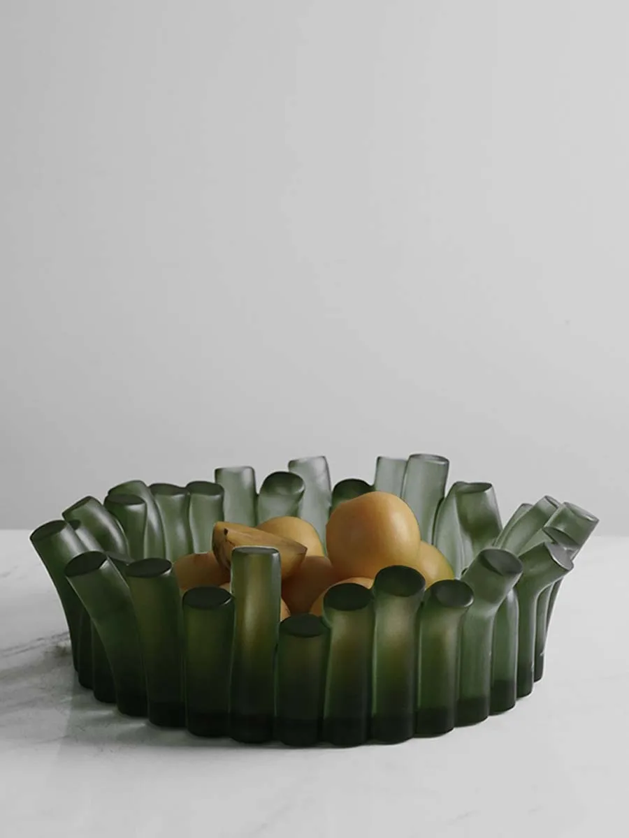 Modern Coral Shape Resin Fruit Plate Creative Home Living Room Coffee Table Restaurant Desktop Storage Tray Ornaments 3
